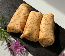 Блинчики с грушей и маскарпоне