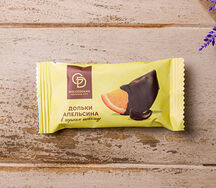 Долька апельсина в шоколаде