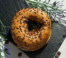 Бейгл с форелью