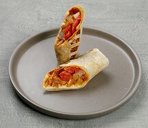 Донер куриный в арабской пите