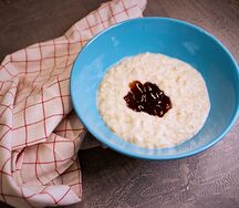 Каша овсяная на кокосовом молоке с кориандром