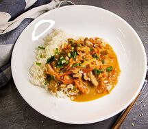 Курица Том Ям с рисом