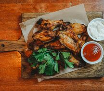 Огненные куриные крылья