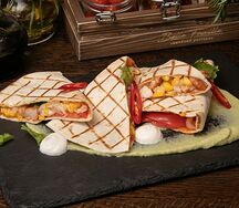 Кесадилья с куриным филе