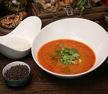 Суп Том Ям с морепродуктами