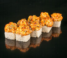 Ролл Манхэттен запеченный