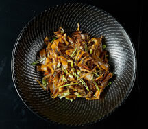 Лапша с овощами