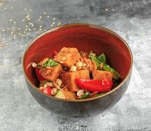 Салат с баклажаном