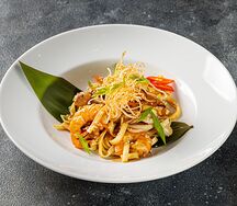 Удон с морепродуктами
