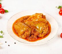 Перцы, фаршированные мясом и рисом