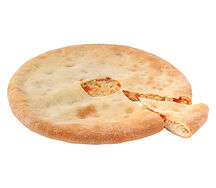 Пирог Осетинский с цыпленком и томатами