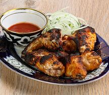 Крылья куриные на углях