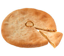 Пирог Осетинский с капустой постный