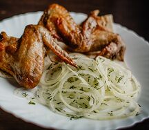 Куриные крылышки