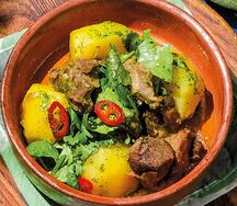 Баранина с картофелем