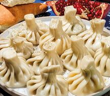 Хинкали с бараниной