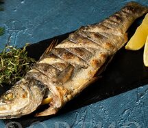Форель на мангале