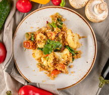 Кускус с овощами