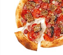 Сальчичон с баклажанами круглая