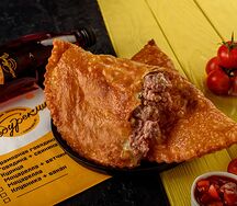 Чебурек с говядиной и свининой