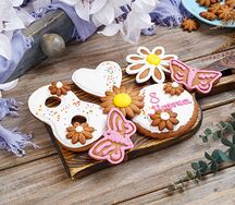 Печенье 8 марта