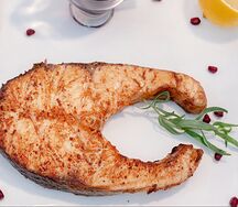 Стейк из семги 