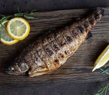 Шашлык из форели