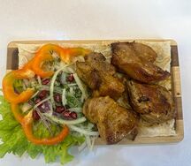 Шашлык из cвинoй шейки