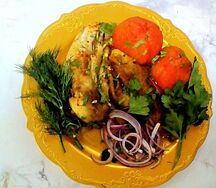 Овощи на мангале