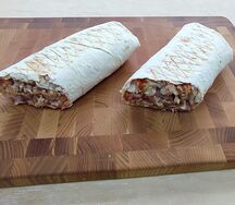 Шаурма свиная на углях