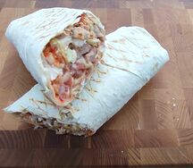 Шаурма свиная на углях малая