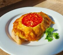 Куриное филе, запеченное под сыром