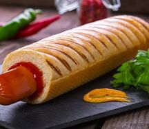 Хот-дог французский куриный