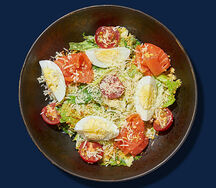 Цезарь с форелью слабосоленой