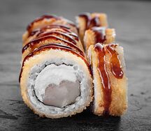 Темпура с гребешком