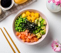 Поке с лососем №2 спайси