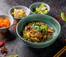 Говядина с соусом яки-нику