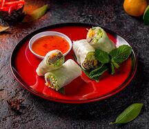 Весенний ролл с уткой