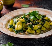 Салат Битые огурцы