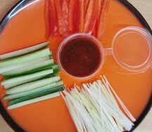 Овощи для утки по-пекински