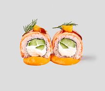 Ролл Карате с опалённым лососем