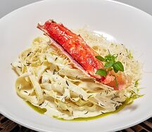 Крем паста с крабом