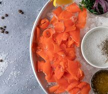 Строганина из нерки