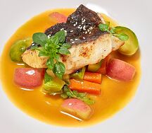 Черная треска в азиатском стиле