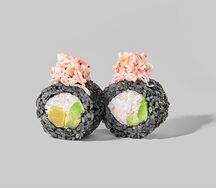 Ролл Мурманский краб с копченым персиком