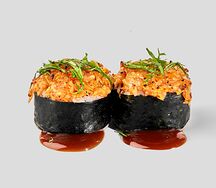 Запечённый кимбап с говядиной