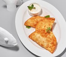 Чебуреки с крабом