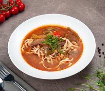 Лагман с говядиной