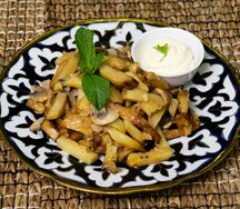 Картошка с грибами