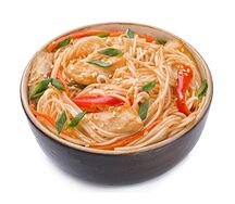 Рамен с курицей